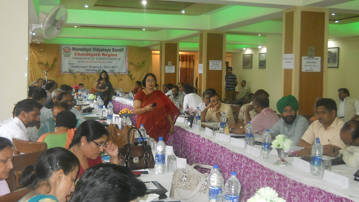 Principals' Conference - Navodaya Vidyalaya Samiti-conducted by Mrs. Rakesh Sachdeva and Mrs. Rupam Sah