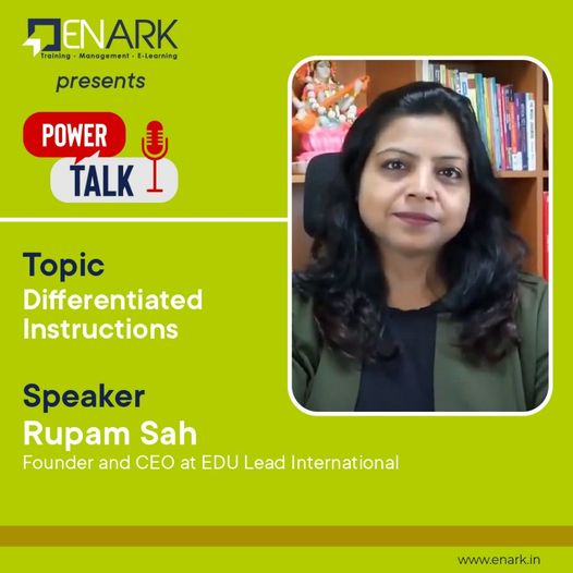 Power Talk on Differentiated Instructions organised by ENARK